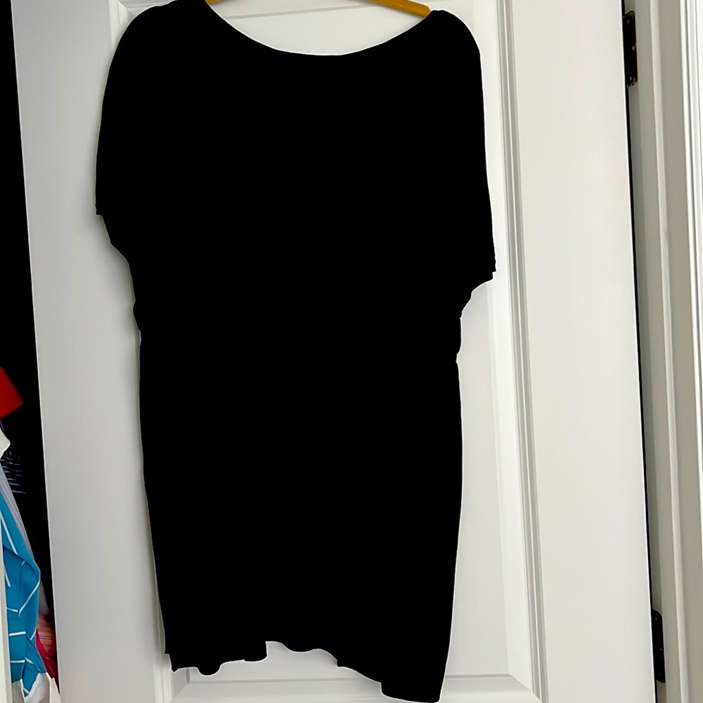 COS sz Sm Black A-line top